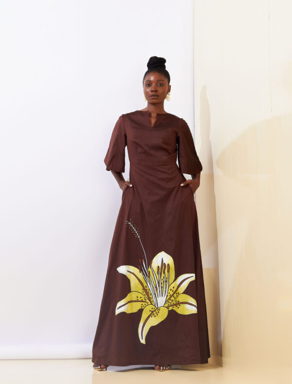 Tafetta Dress