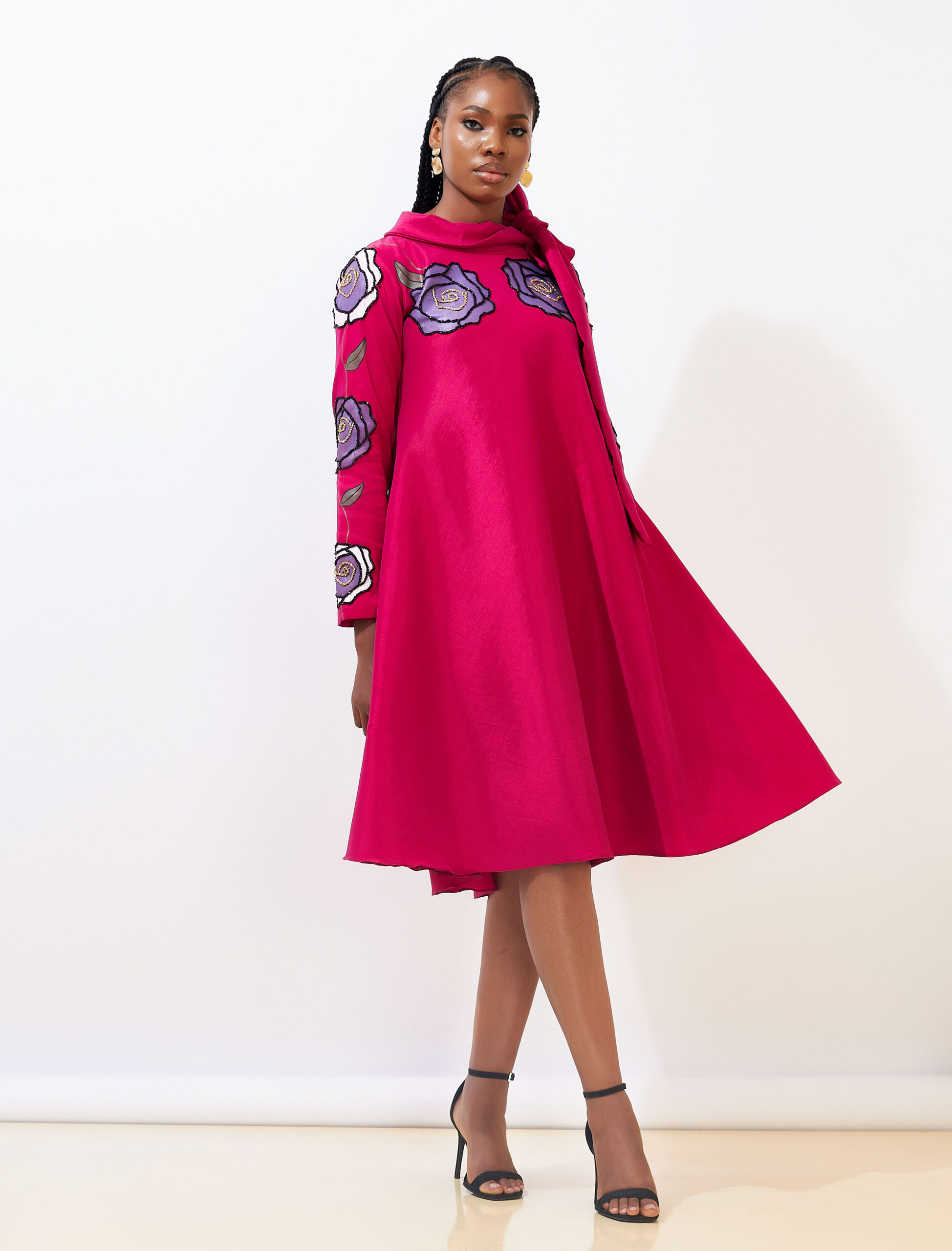 Tafetta Dress